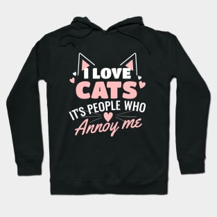 I Love Cats Hoodie